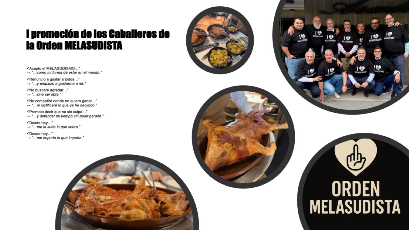 La Orden Melasudista: la hermandad que nació de una comida y un propósito
