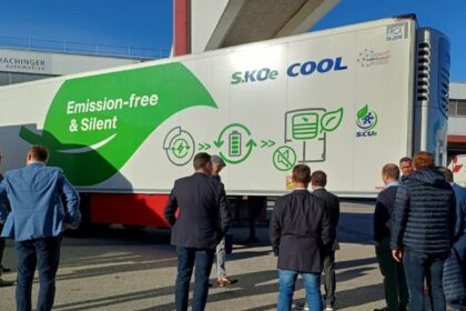 Schmitz Cargobull presenta el semirremolque totalmente eléctrico S.KOe COOL en Austria