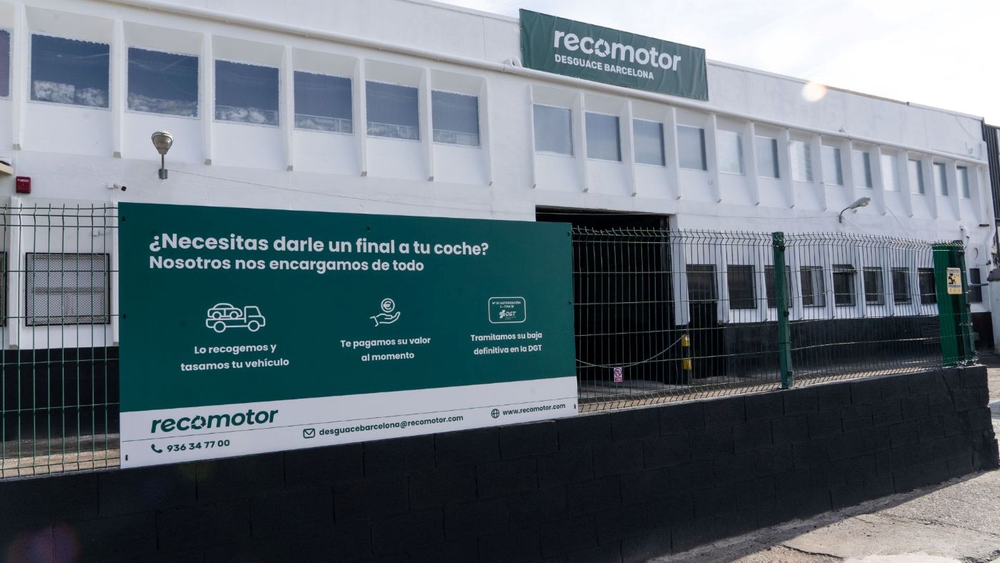 Recomotor acelera su plan de expansión con la adquisición de su quinto desguace en Barcelona