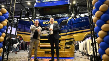 El Scania número un millón va para la empresa Jaro Impex