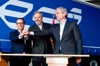 Sesé, Iveco y el Gobierno de Aragón impulsan un proyecto piloto de camiones autónomos