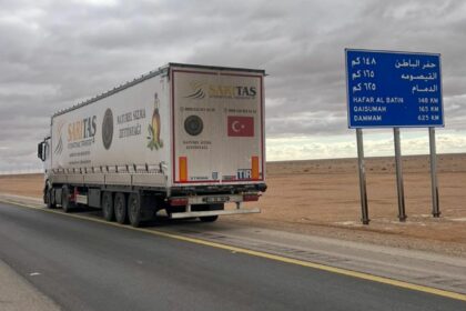 Se reanudan las operaciones TIR desde Turquía vía Siria, restableciendo una ruta de transporte clave