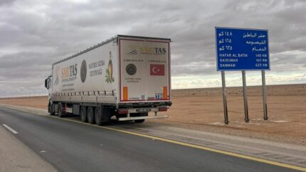 Se reanudan las operaciones TIR desde Turquía vía Siria, restableciendo una ruta de transporte clave
