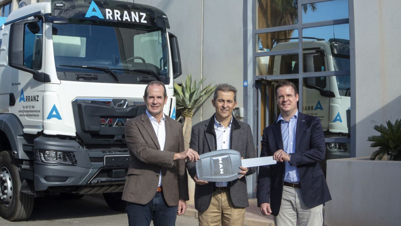 Fotos: MAN Truck & Bus Iberia Transportes Arranz incorpora a su flota 71 hormigoneras MAN TGS 35.440 8x4