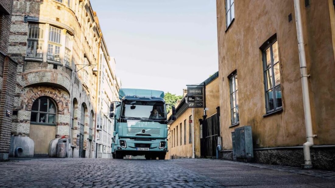 Volvo FL Electric de 14 toneladas, diseñado para el transporte urbano