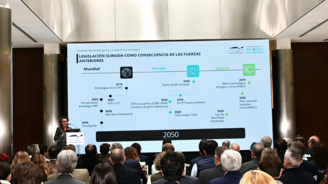 Valenciaport presenta su plan para ser autosuficiente y neutro en emisiones en 2035