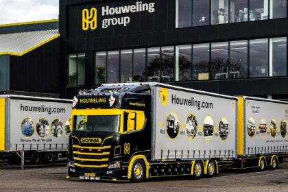 Houweling Transport celebró sus 100 años con un exclusivo camión Scania R770 V8