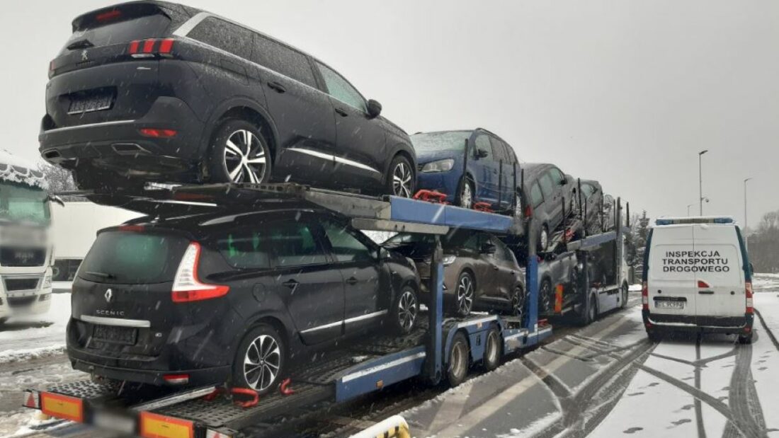 20 horas de conducción sin descanso, 29 infracciones en un mes y conducir bajo los efectos de drogas. Foto: Policía de Polonia 20 horas de conducción sin descanso, 29 infracciones en un mes y conducir bajo los efectos de drogas