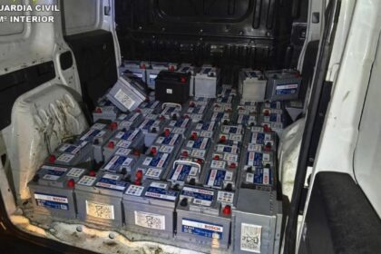 3 detenidos tras robar baterías de un camión estacionado en un área de servicio de la A-2