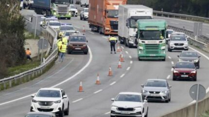 Cortarán la AP-7 en Martorell en sentido sur por el riesgo de derrumbe