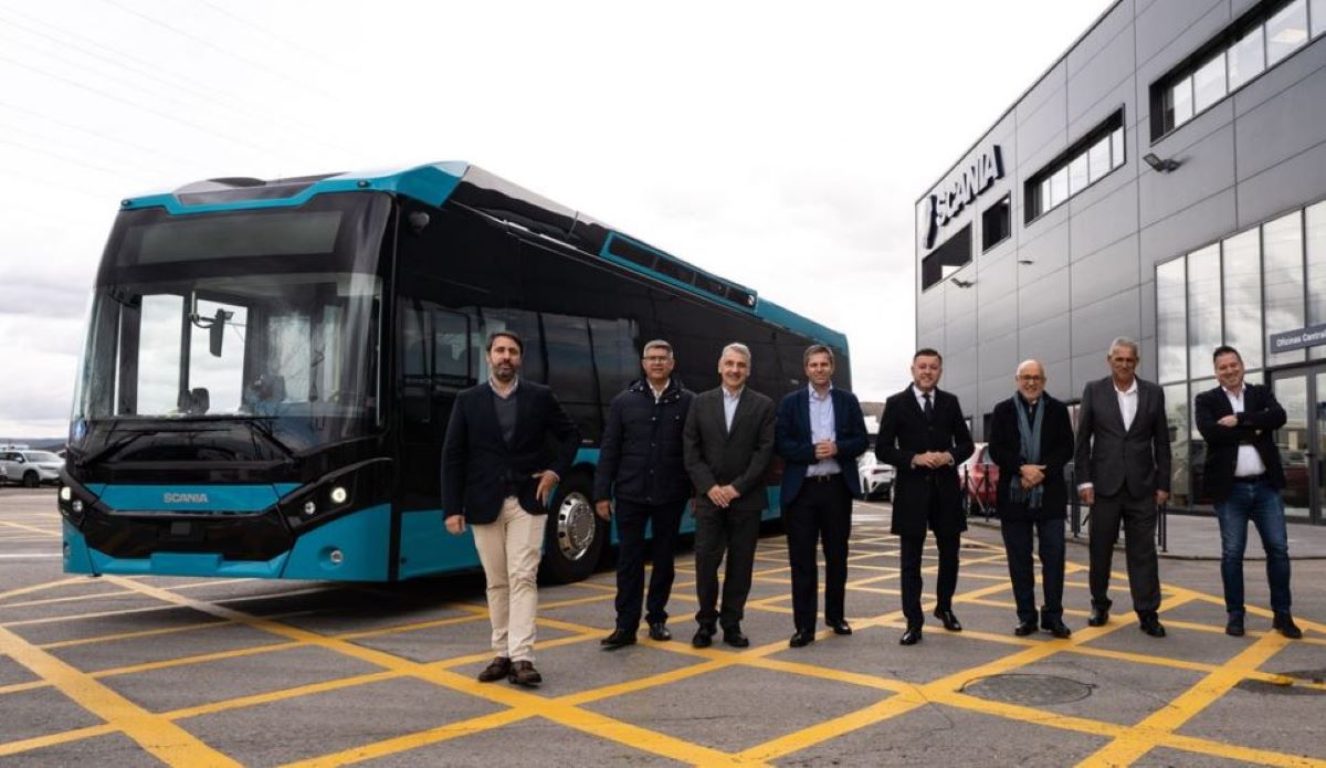 Guaguas Global incorpora un autobús eléctrico Scania al transporte interurbano de Gran Canaria