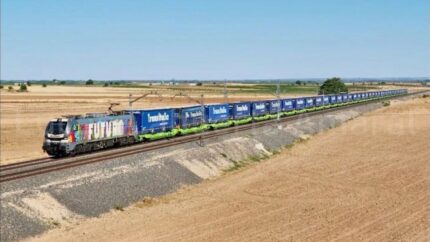 Inicio de la autopista ferroviaria en ancho ibérico entre España y Portugal