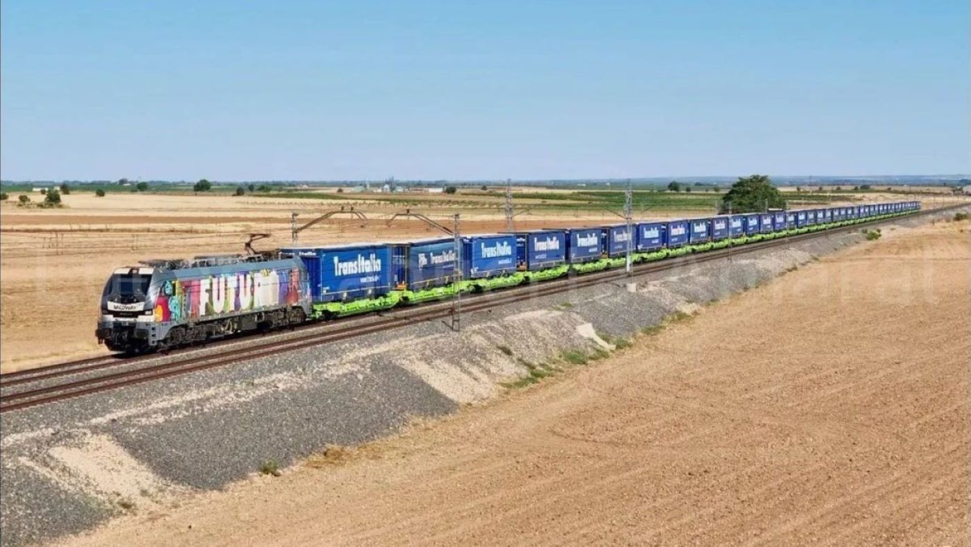 Inicio de la autopista ferroviaria en ancho ibérico entre España y Portugal