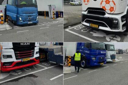 ¿Cómo funciona la carga de camiones eléctricos en invierno?