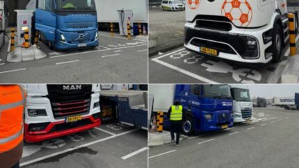 ¿Cómo funciona la carga de camiones eléctricos en invierno?