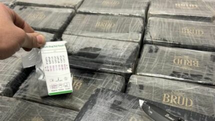 Incautados 160 kilos de cocaína en un camión