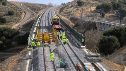 Transportes impulsa el despliegue del Corredor Mediterráneo, con 20 millones invertidos cada semana desde 2018
