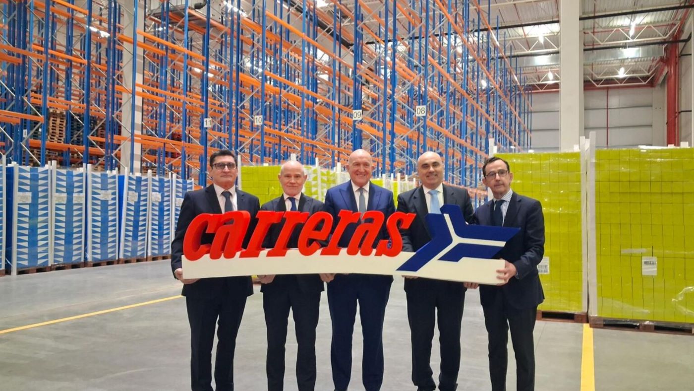 Carreras amplía sus capacidades logísticas con una nueva nave en Valladolid