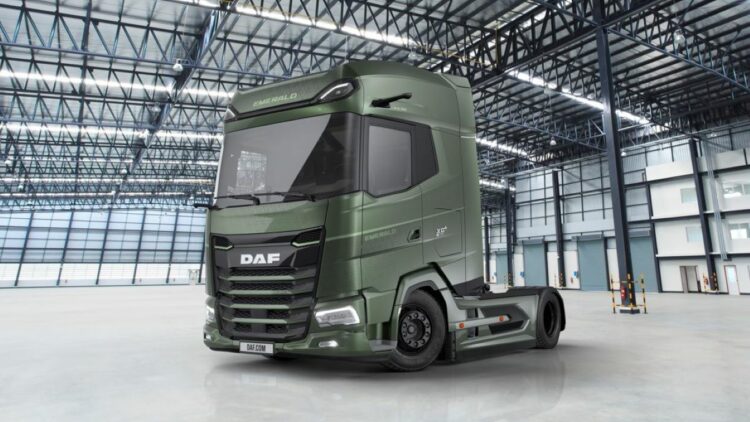 DAF presenta una edición exclusiva del XG⁺ Emerald Edition