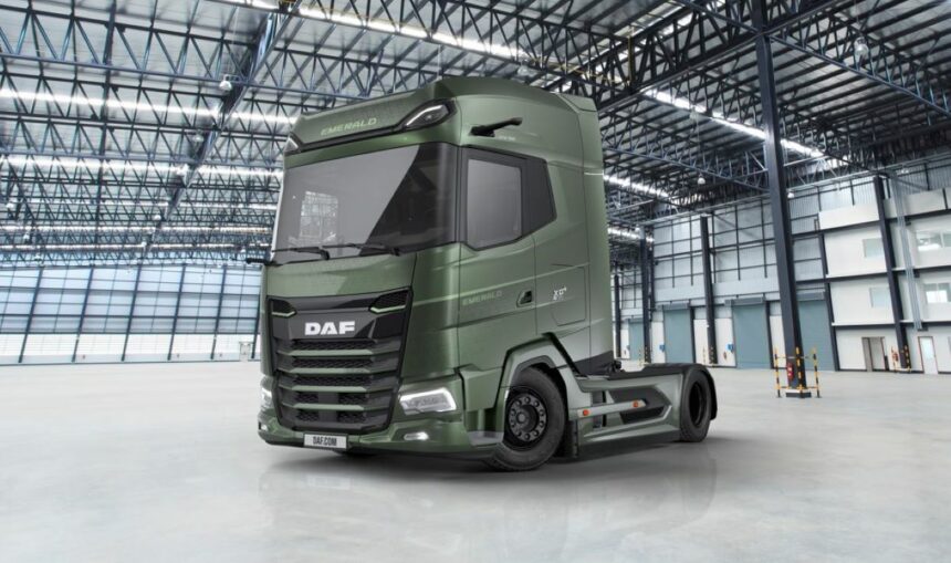 DAF presenta una edición exclusiva del XG⁺ Emerald Edition