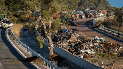 CETM, ante los daños en las carreteras por los bloqueos agrícolas, pide que no corten en futuras protestas