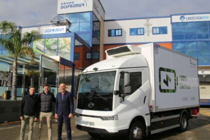 Grupo Disfrimur pone a prueba el camión eléctrico BYD ETM6