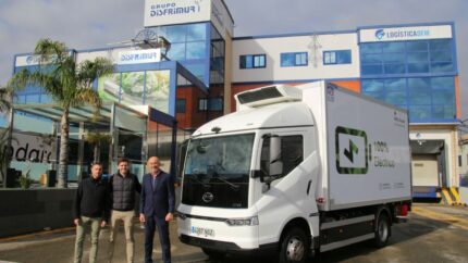 Grupo Disfrimur pone a prueba el camión eléctrico BYD ETM6