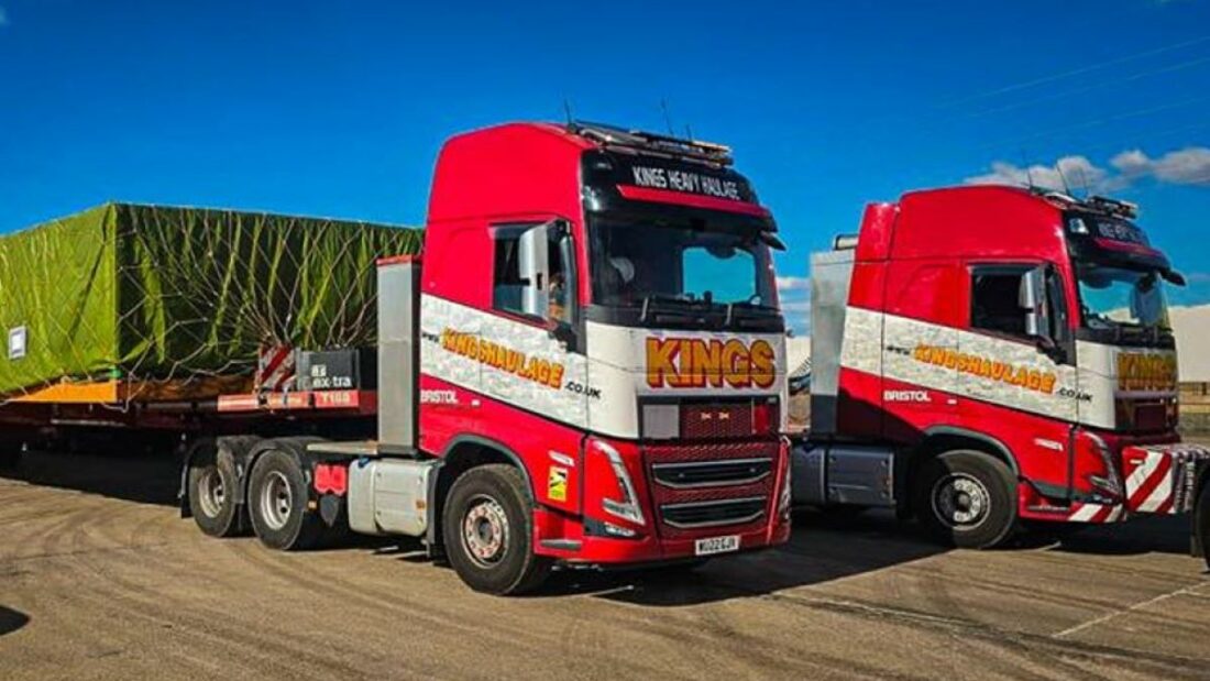 La empresa francesa Groupe Capelle adquiere la inglesa Kings Heavy Haulage. Foto: Kings Heavy Haulage La empresa francesa Groupe Capelle adquiere la inglesa Kings Heavy Haulage