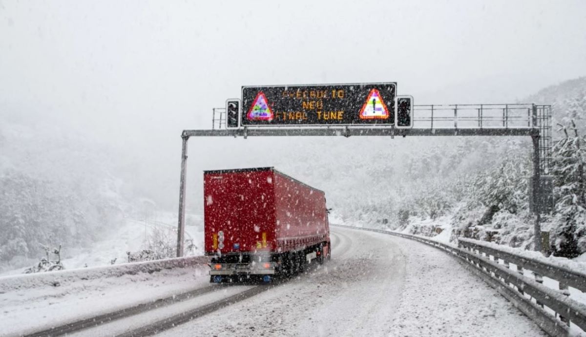 Estado actual de las carreteras: más de 160 afectadas por nieve, 27 de la red principal