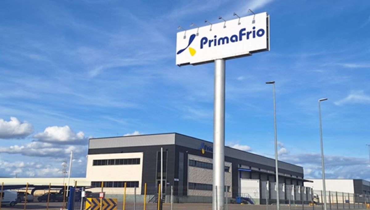 Así será el centro logístico de Primafrio en la provincia de Lleida. Foto: Grupo Primafrio Así será el centro logístico de Primafrio en la provincia de Lleida