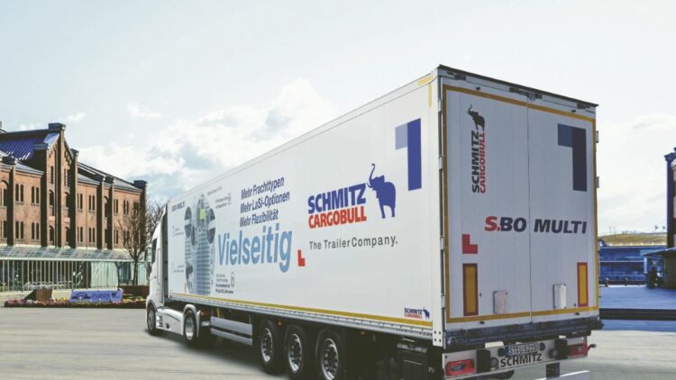 El nuevo S.BO MULTI: semirremolque de carga seca para necesidades de transporte cambiantes