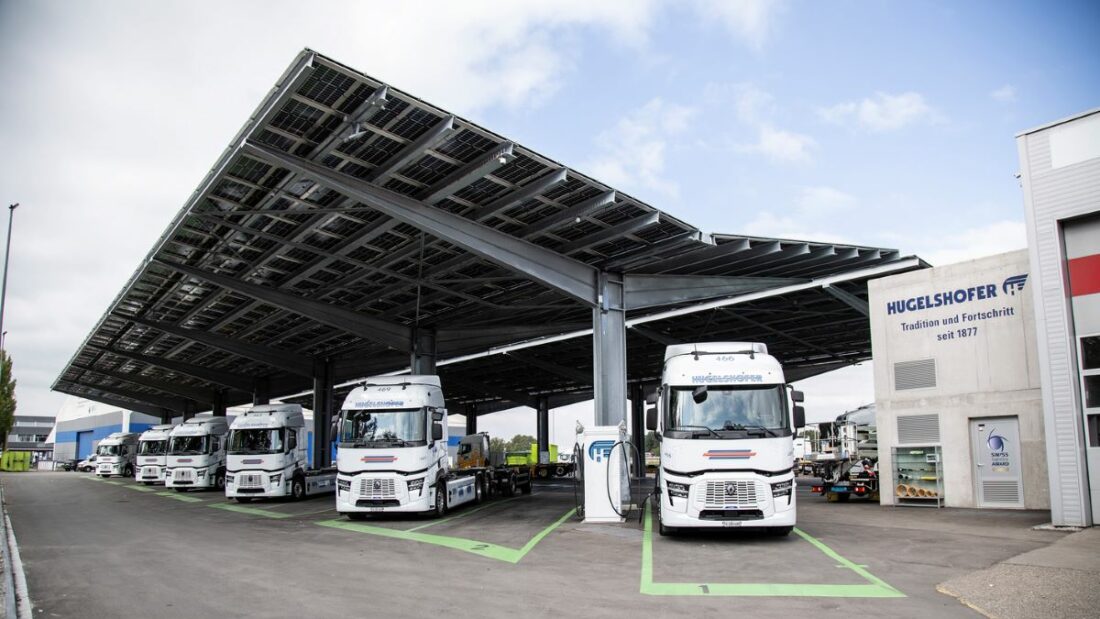 El Renault Trucks E-Tech T demuestra su rendimiento recorriendo más de 1.000 kilómetros en 24 horas