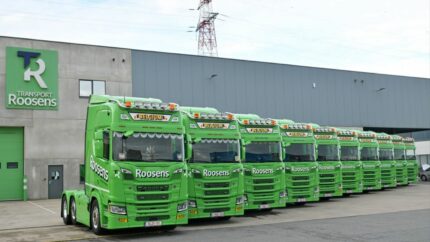 Transport Roosens amplía su flota con 10 camiones Scania, incluido un EcoCombi