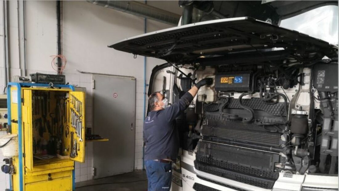 Los talleres de camión y autobús crecen en actividad pero no en rentabilidad. Foto de archivo Los talleres de camión y autobús crecen en actividad pero no en rentabilidad