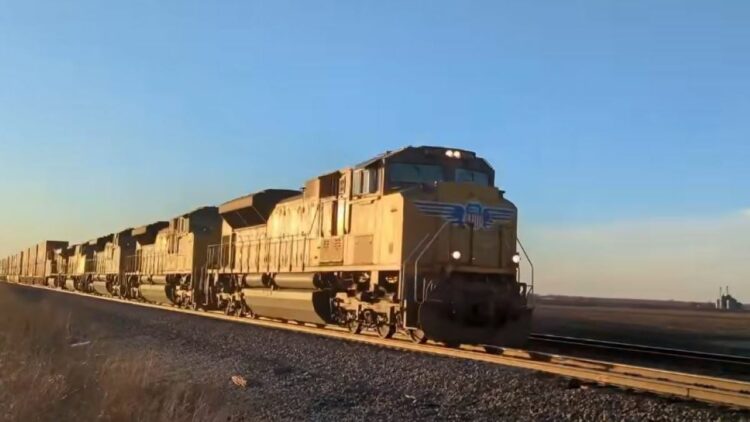 El tren de mercancías más largo del mundo