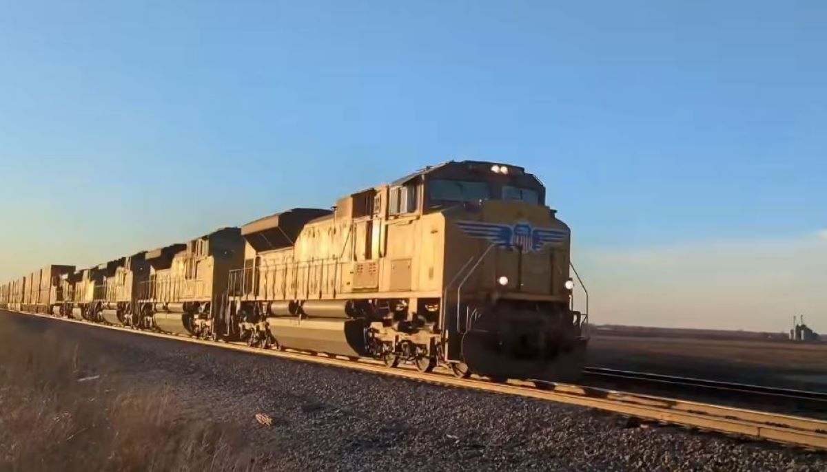 El tren de mercancías más largo del mundo