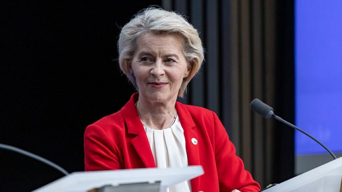 Las declaraciones de Ursula von der Leyen tras la aprobación del acuerdo entre la UE y Mercosur. Foto de archivo Las declaraciones de Ursula von der Leyen tras la aprobación del acuerdo entre la UE y Mercosur