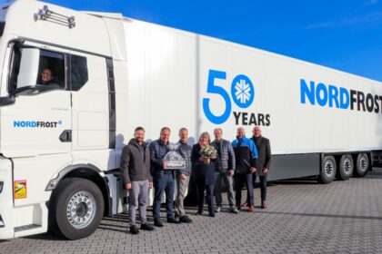 Schmitz Cargobull entrega el semirremolque frigorífico S.KO COOL número 1.000 a NORDFROST
