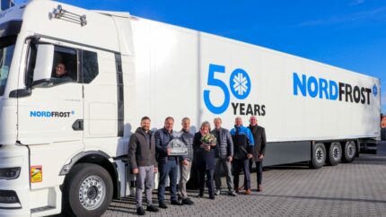 Schmitz Cargobull entrega el semirremolque frigorífico S.KO COOL número 1.000 a NORDFROST