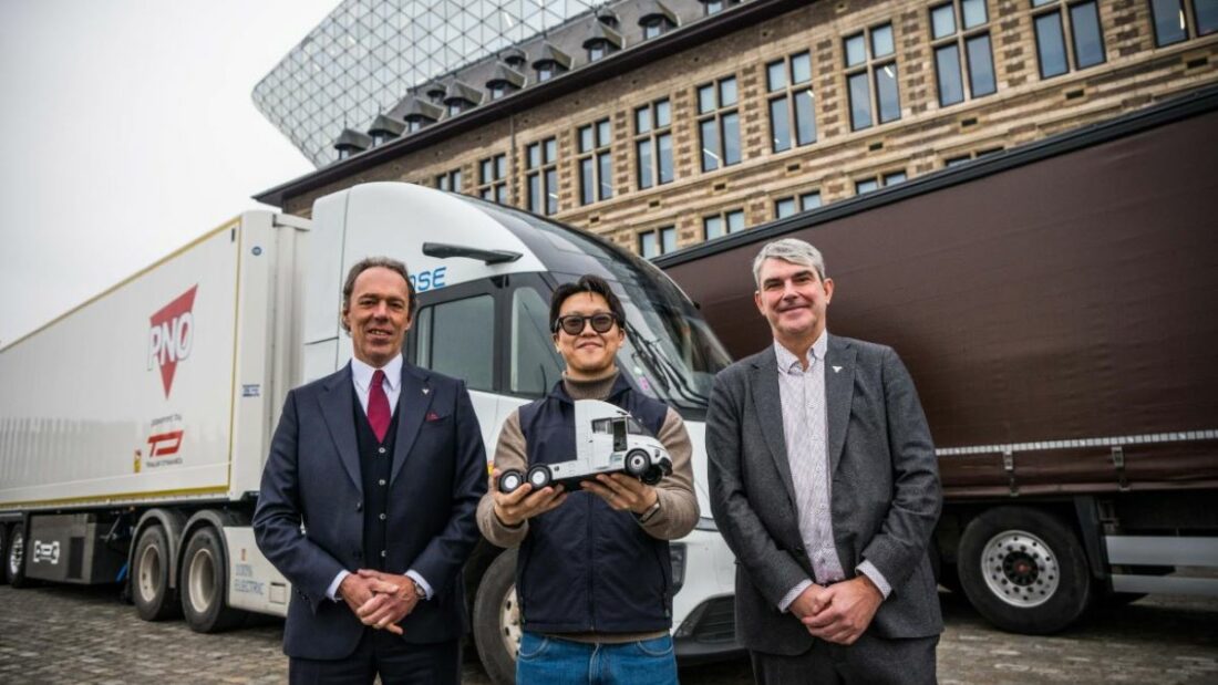 Windrose elige el Puerto de Amberes-Brujas para el montaje de sus camiones eléctricos en Europa