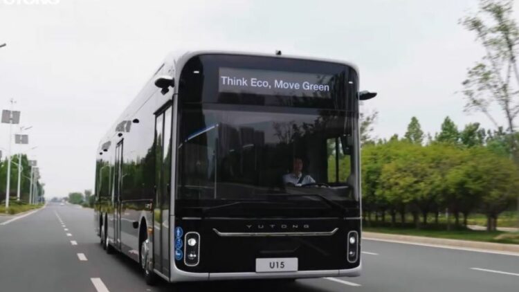 Yutong presenta el autobús eléctrico Premium U15.