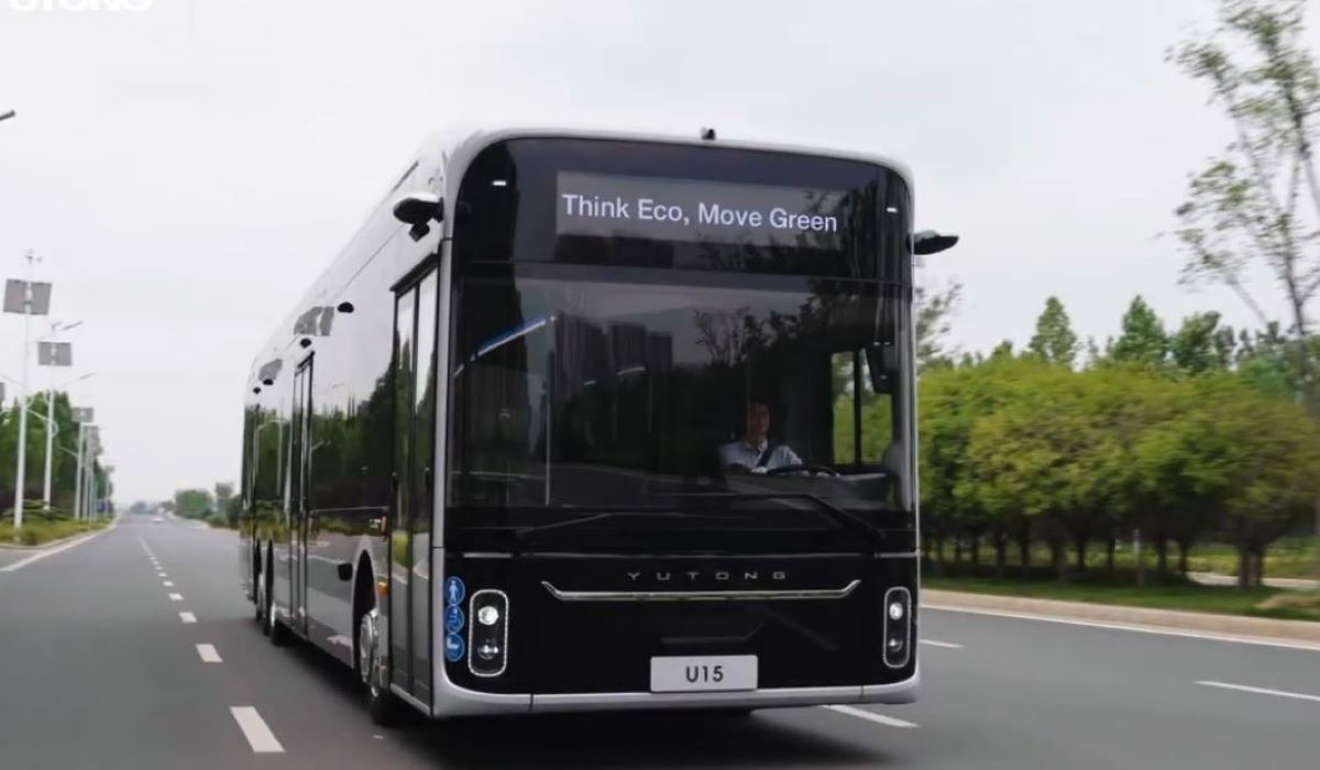 Yutong presenta el autobús eléctrico Premium U15.