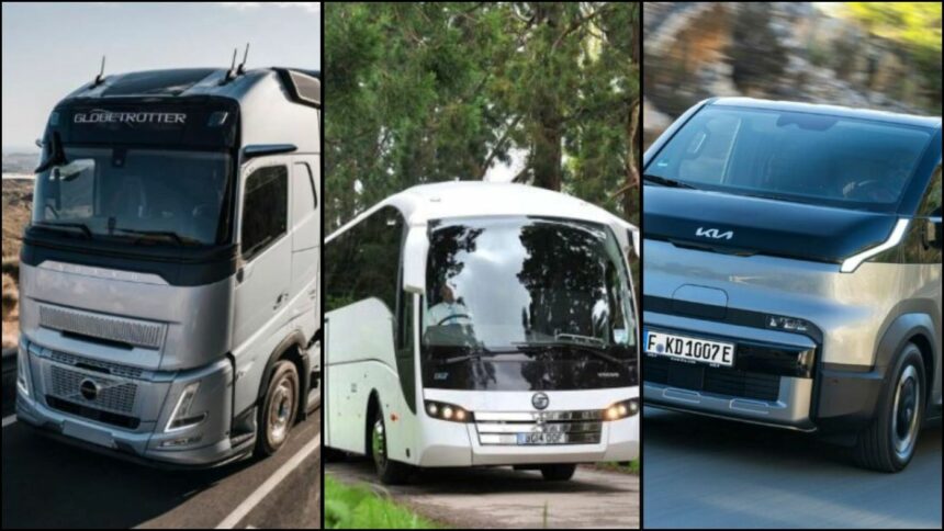 Las matriculaciones de camiones y autobuses superan las 3.000 unidades en abril