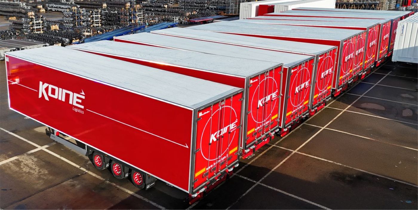 Koiné incorpora 60 semirremolques frigoríficos Lecitrailer a su flota. Foto: Lecitrailer Koiné incorpora 60 semirremolques frigoríficos Lecitrailer a su flota