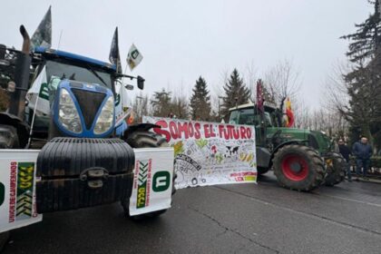 500 tractores colapsarán mañana las carreteras de Madrid en protesta por Mercosur y la PAC
