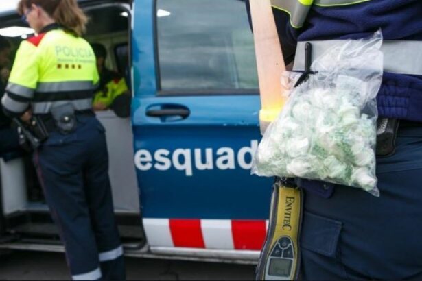 Denunciado un camionero que sextuplicó la tasa de alcohol, después de causar un accidente y huir