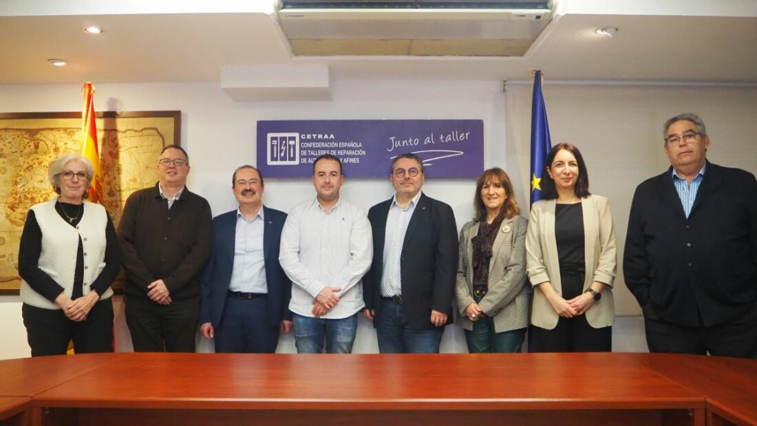 CETRAA y la Federación Francesa de Carrocería analizan la relación taller-aseguradoras. Foto: CETRAA CETRAA y la Federación Francesa de Carrocería analizan la relación taller-aseguradoras