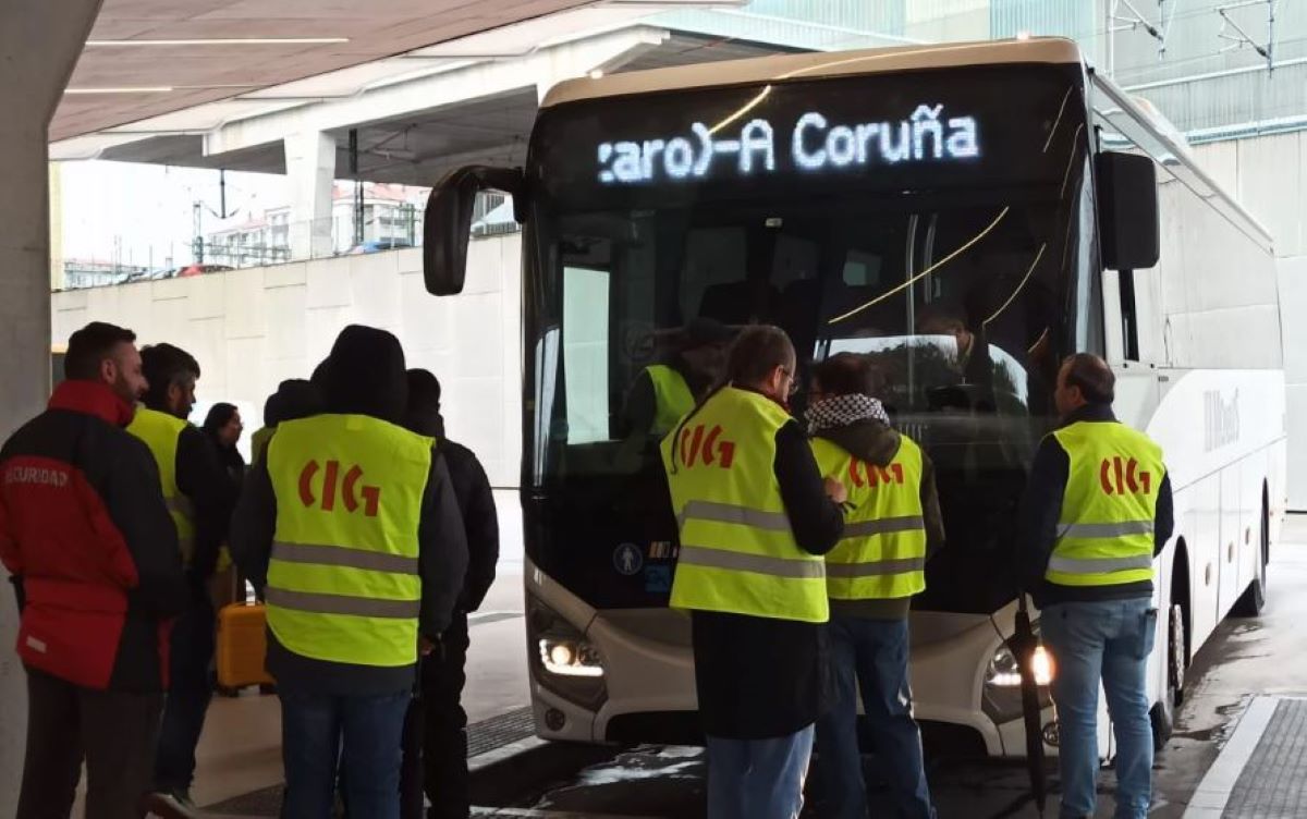 La CIG convoca una manifestación hoy domingo contra la "imposición patronal" en el convenio de A Coruña