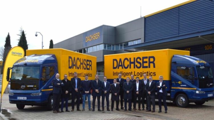 Dachser incorpora en España 2 camiones eléctricos BYD Trucks