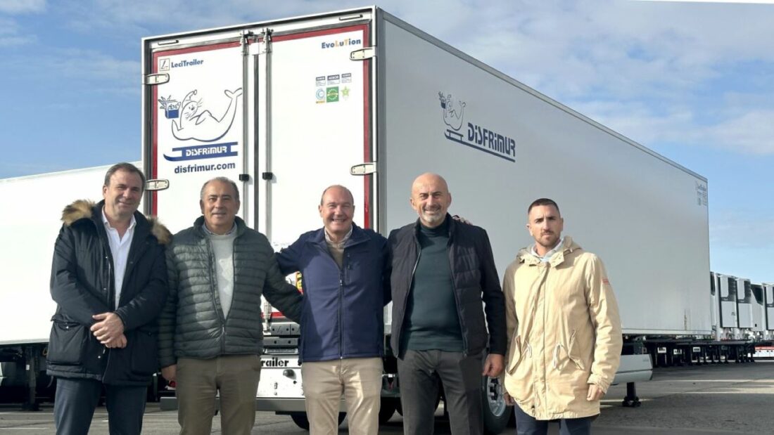 Disfrimur renueva su flota de semirremolques frigoríficos con Evolution de Lecitrailer